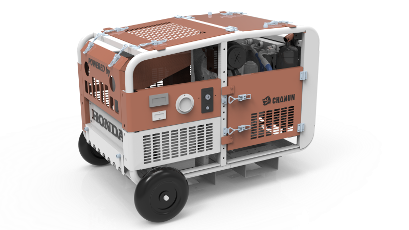 汽油驅(qū)動(dòng)螺桿空壓機(jī)